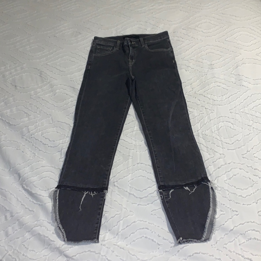 J Brand stark grey/light black jeans in size 24.